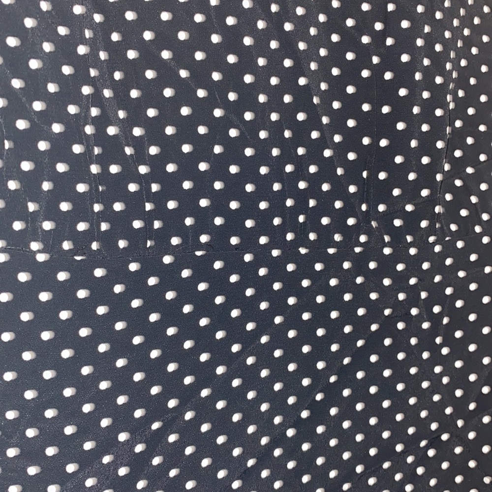 THEORY crew dress polka dot size 0 NWT - Picture 5 of 10
